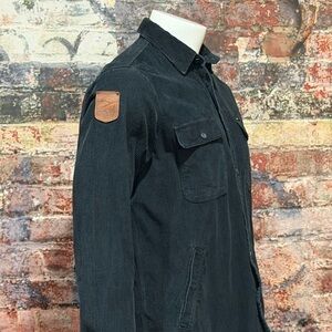 Ralph Lauren POLO Black Ribbed corduroy shirt/jacket with Brand Tags